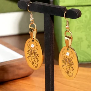 Stainless Steel Earrings (Oval)